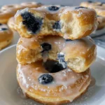 Baked Blueberry Donuts