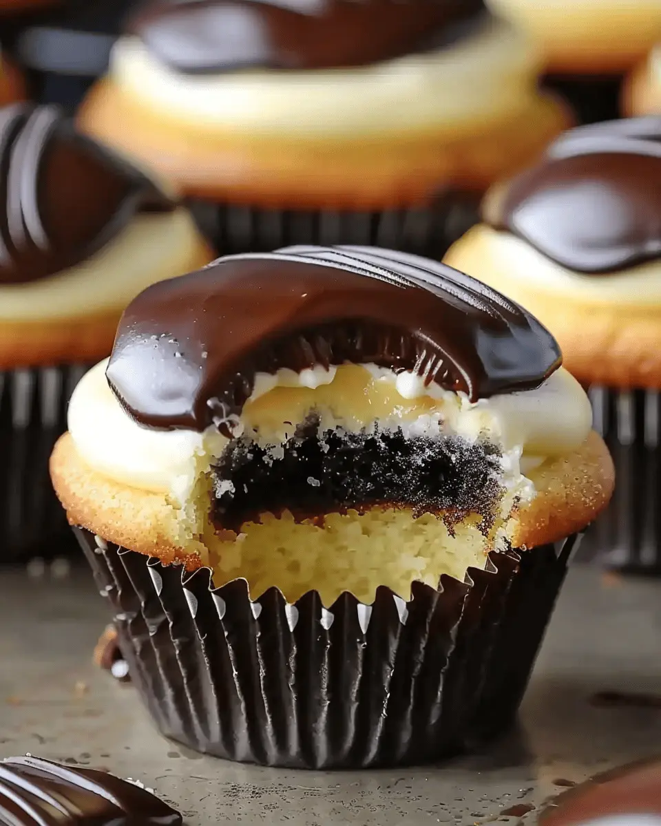 Boston Cream Pie Cupcakes: Easy Indulgence for Dessert Lovers