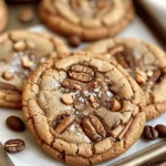 Brown Butter Coffee Toffee Cookies