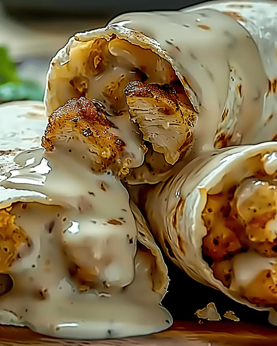Cheesy Garlic Chicken Wraps: The Best Comfort Dinner Ever!