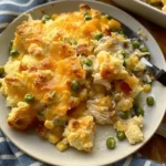 Chicken & Biscuit Dinner Cobbler