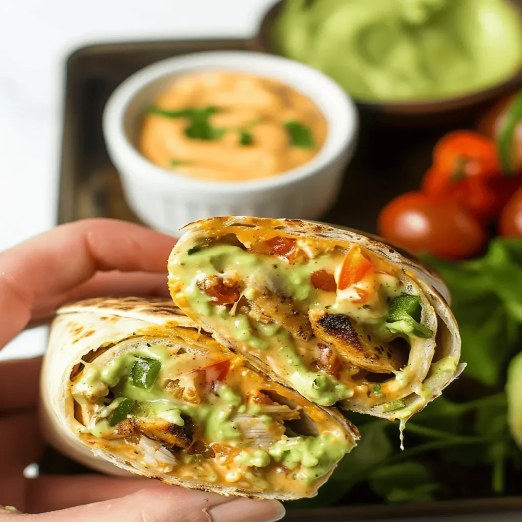 Chipotle Ranch Grilled Chicken Burritos