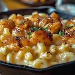 Creamy Honey Pepper Chicken Mac and Cheese Delight