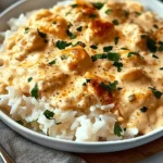 Creamy Smothered Chicken and Rice