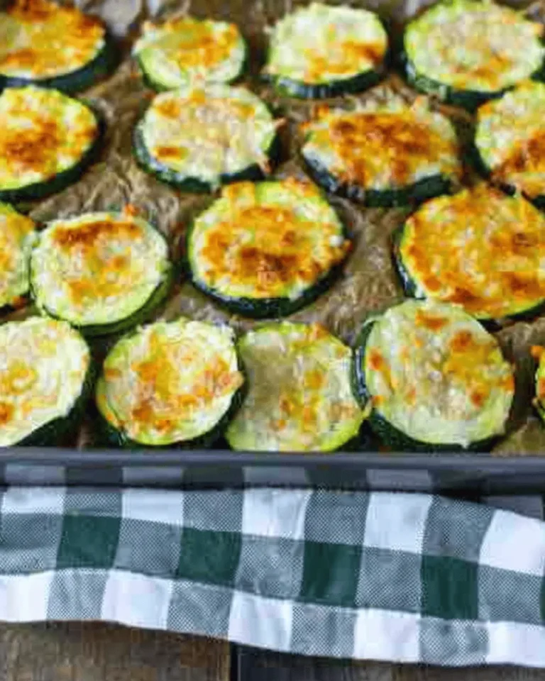 Crispy Baked Parmesan Zucchini Recipe