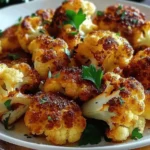 Crispy Roasted Cauliflower