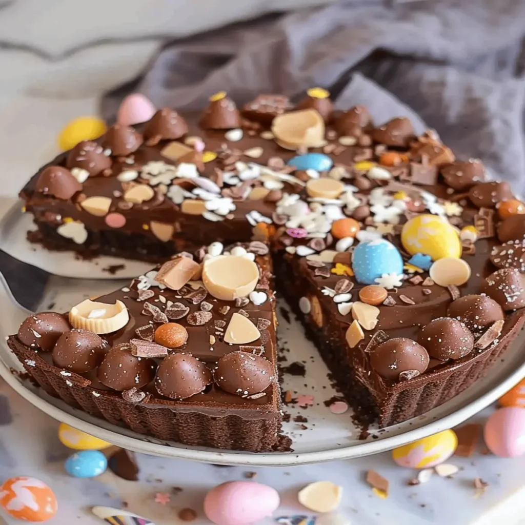 Easter Chocolate Tart!