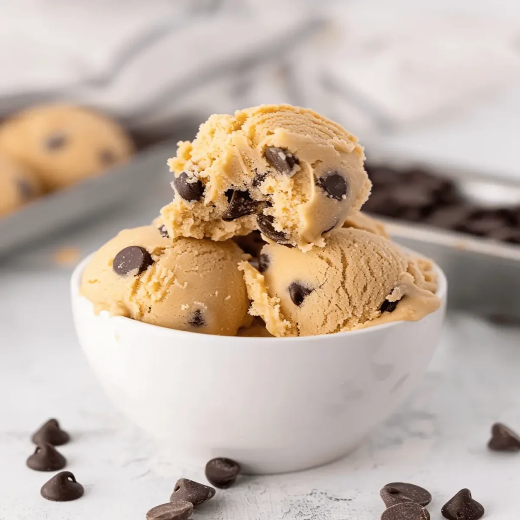 Edible Chocolate Chip Cookie Dough Recipe