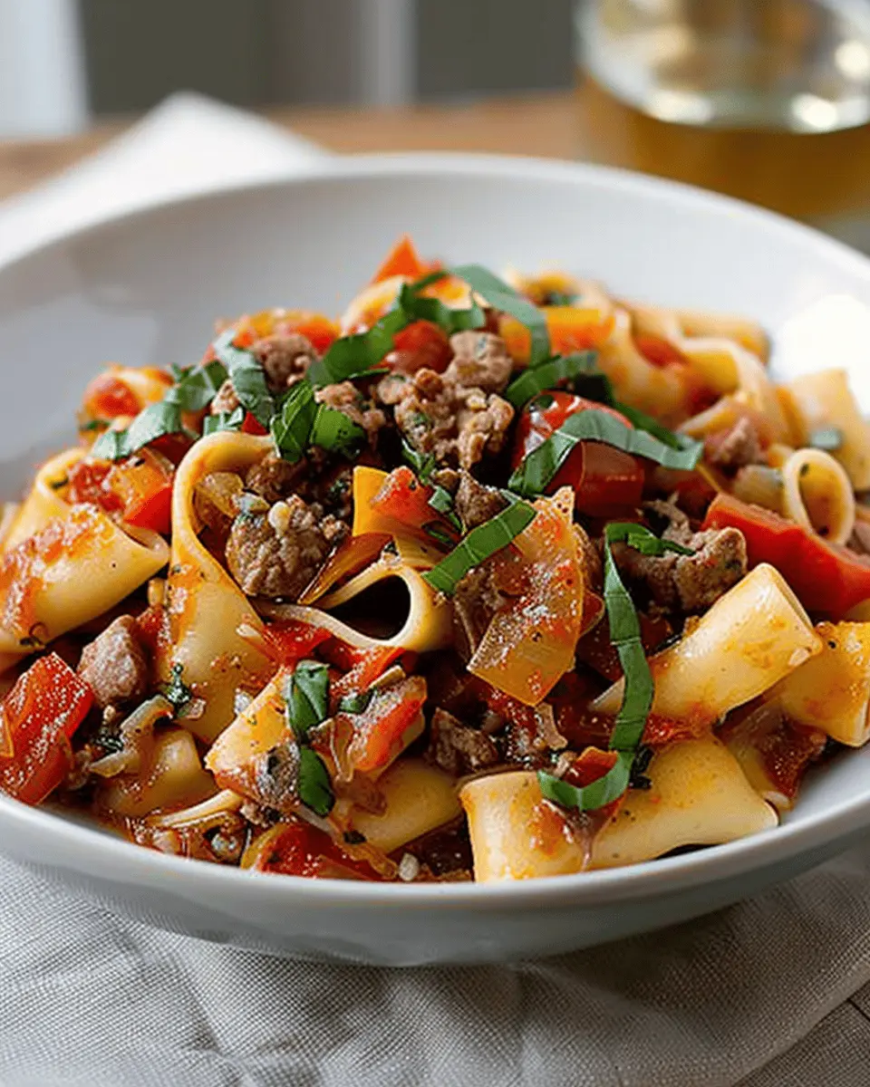 Italian Drunken Noodles: Easy, Flavorful Dish for Home Chefs
