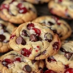 Maraschino Cherry Chocolate Chip Cookies Recipe