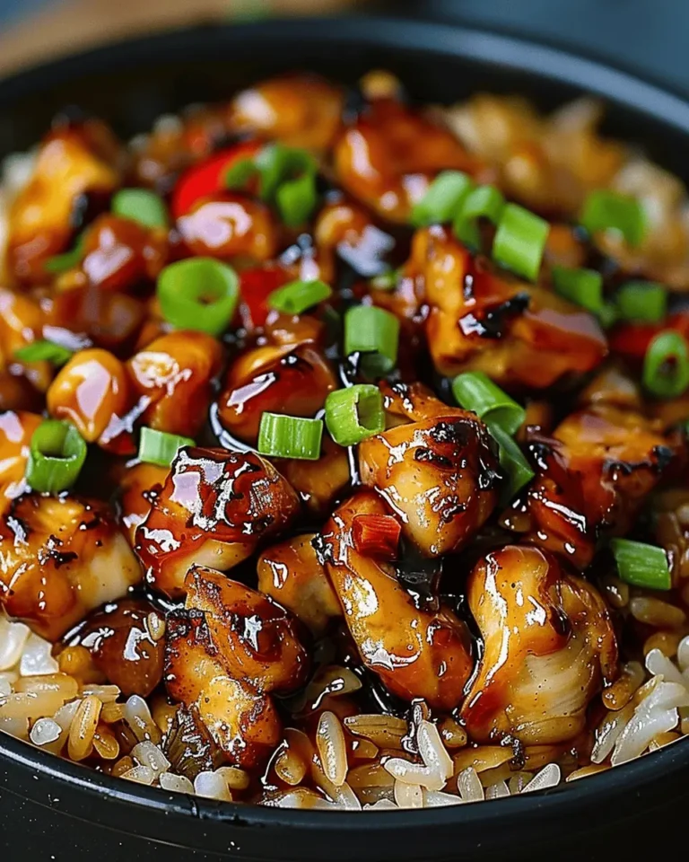 One-Pan Bold Honey BBQ Chicken Rice