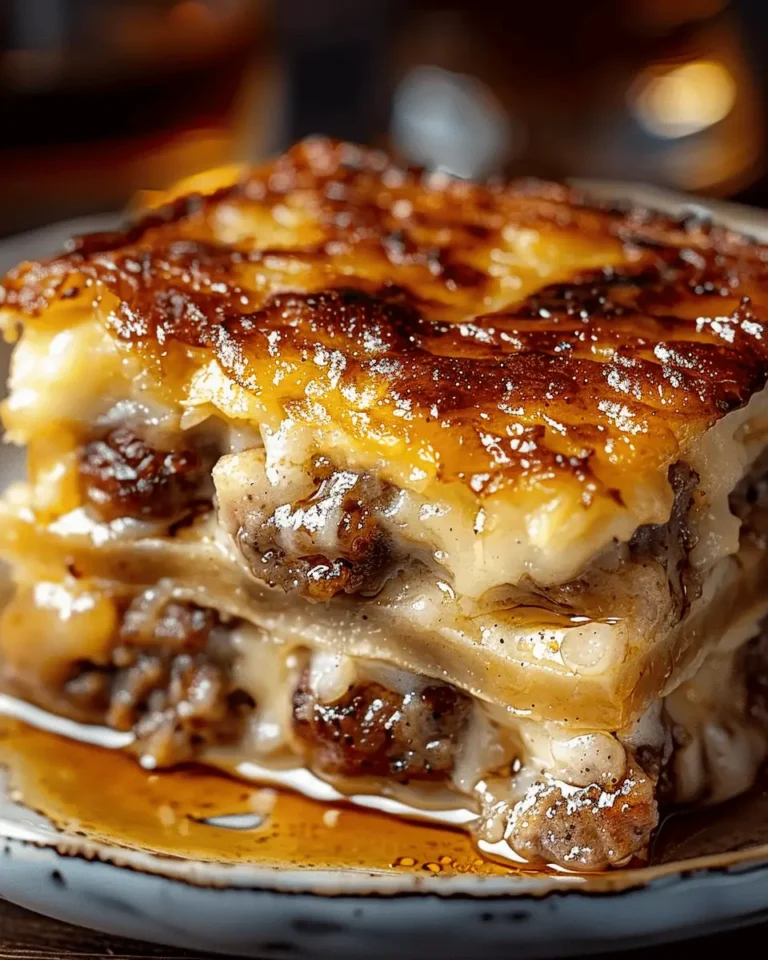 Pancake Sausage Casserole