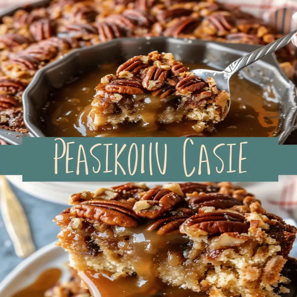 Pecan Pie Dump Cake Recipe