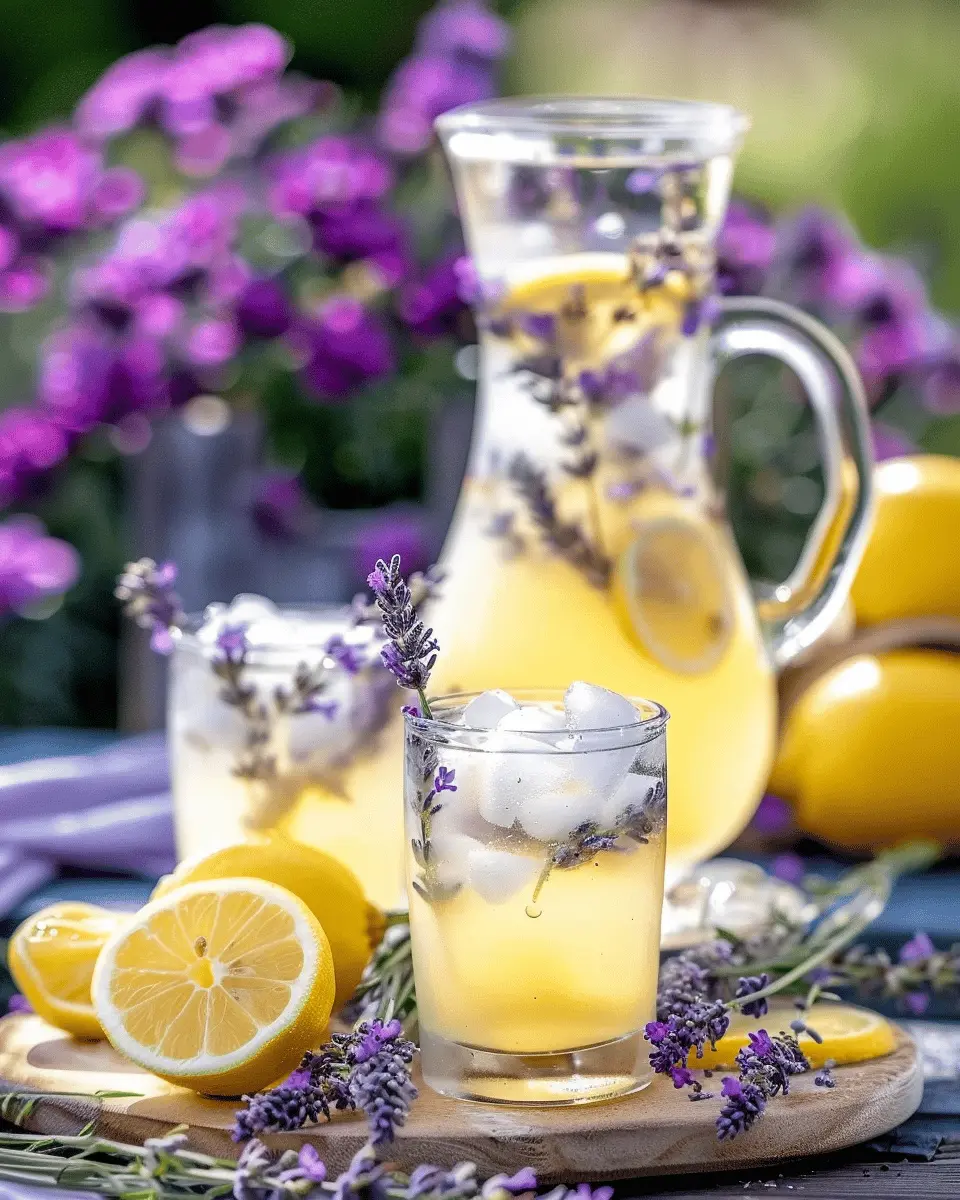 Refreshing Coconut Lavender Lemonade Mocktail Recipe for Blissful Sips