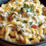 The Best Crockpot Garlic Parmesan Chicken Pasta Recipe