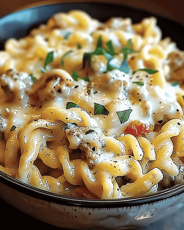 The Best Crockpot Garlic Parmesan Chicken Pasta Recipe