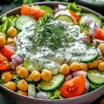 Tzatziki Chickpea Salad