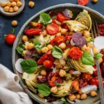 Tuscan Artichoke Salad with Chickpeas