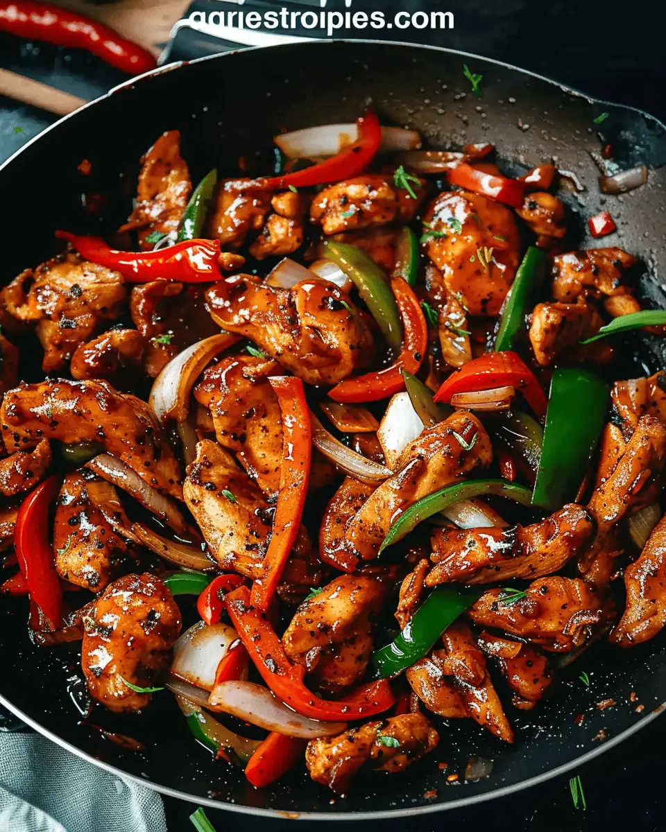 Black Pepper Chicken: A Deliciously Easy Recipe for Home Cooks