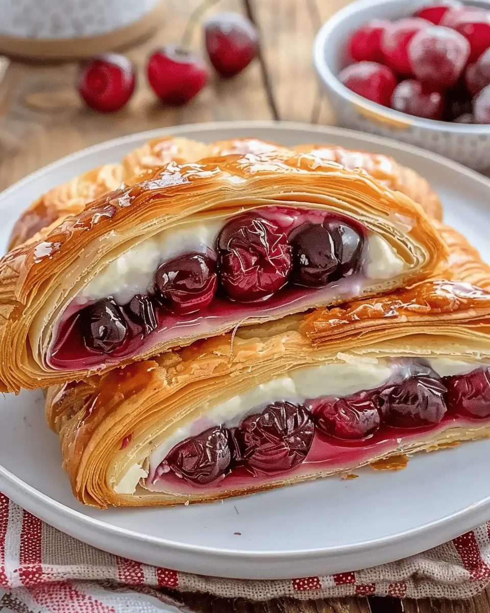 Irresistible Cherry Cheese Danish Recipe for Indulgent Mornings