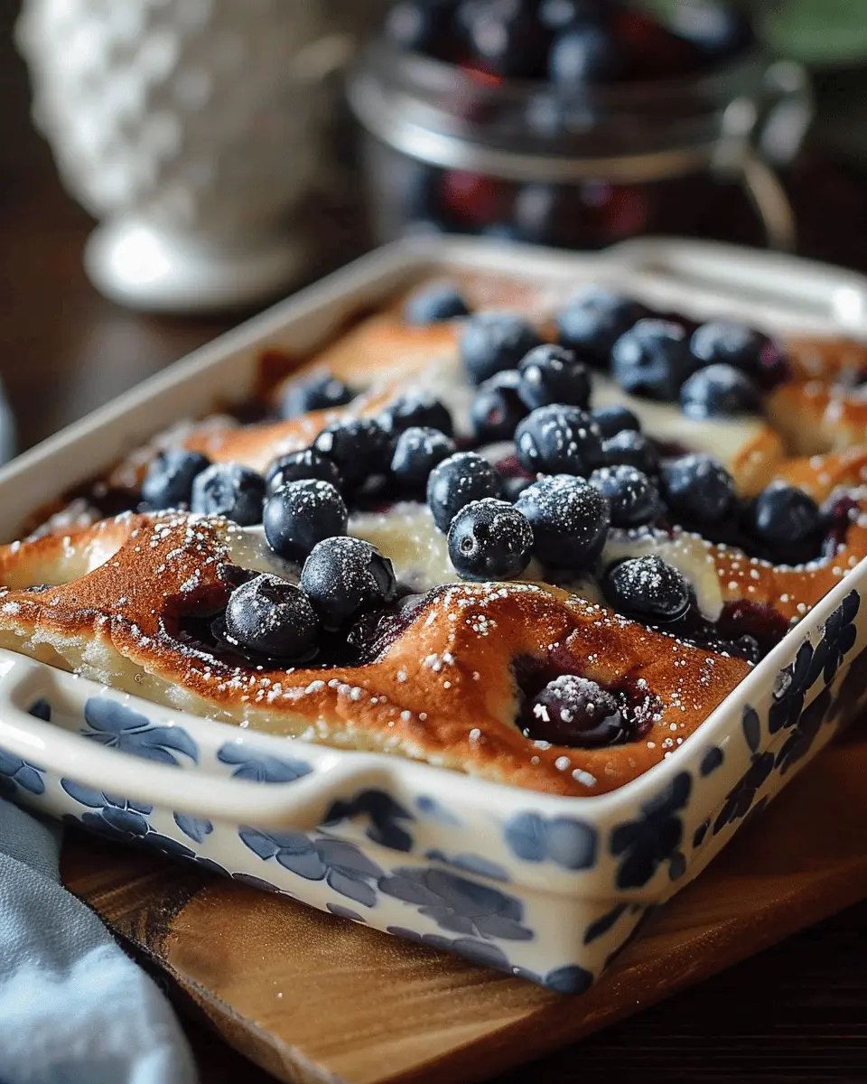 Blueberry Buttermilk Pancake Casserole: The Best Breakfast Delight