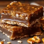 Caramel Pretzel Crack Bars