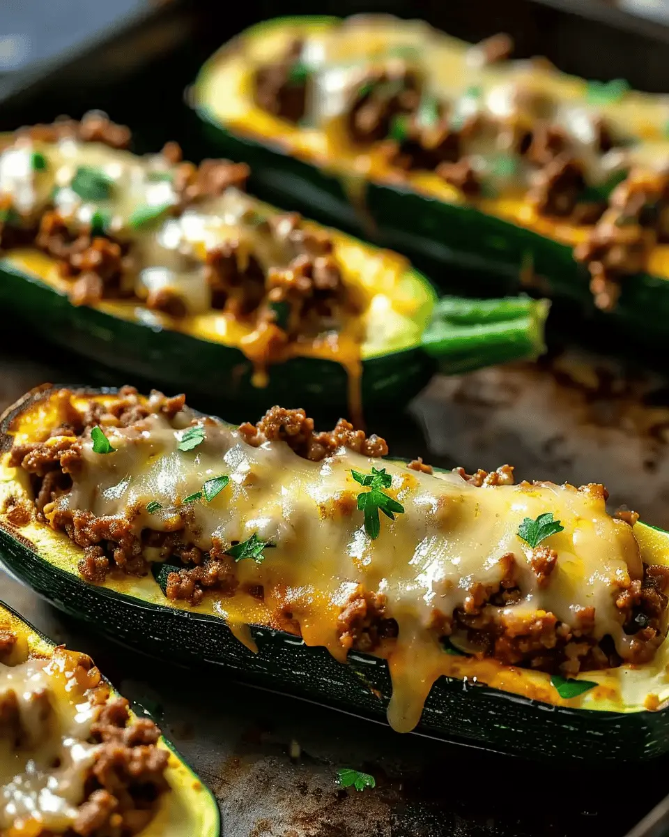 Easy Ground Beef Zucchini Boats: Healthy, Delicious, and Quick to Make
