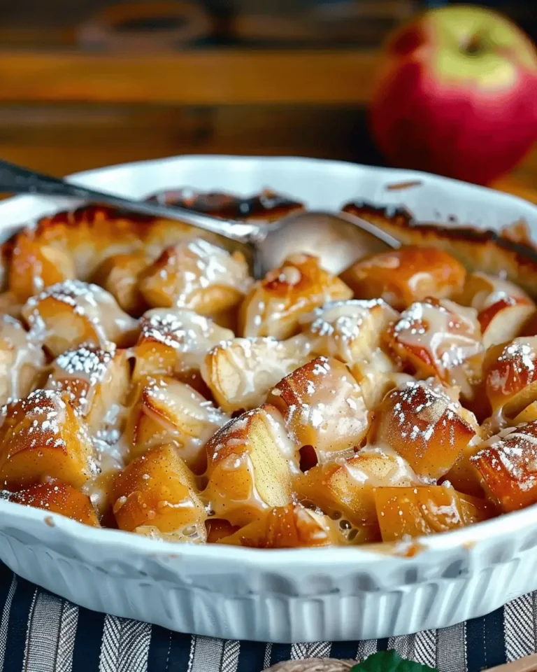 Apple Bubble Up Casserole Recipe: Easy & Delicious