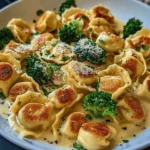 Garlic Parmesan Chicken Tortellini