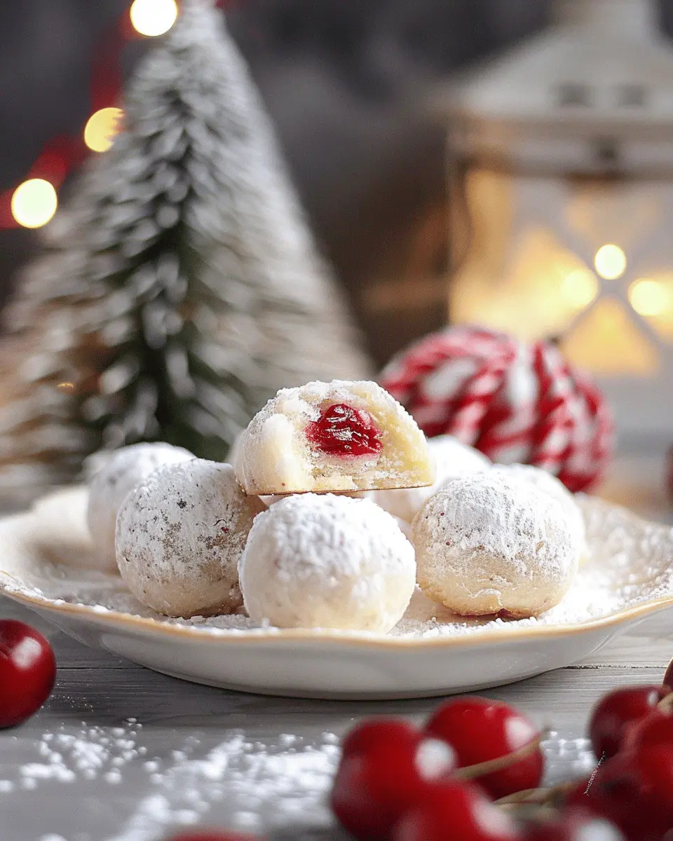 Cherry Snowball Cookies: Indulgent Treats for Every Occasion