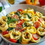 Tortellini with Summer Veggies: A Taste of the Season on Your Plate