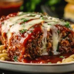 Stuffed Italian Meatloaf