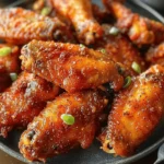 Crispy Dry Rub Chicken Wings