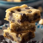 Melt-in-Your-Mouth Chocolate Chip Cookie Bars