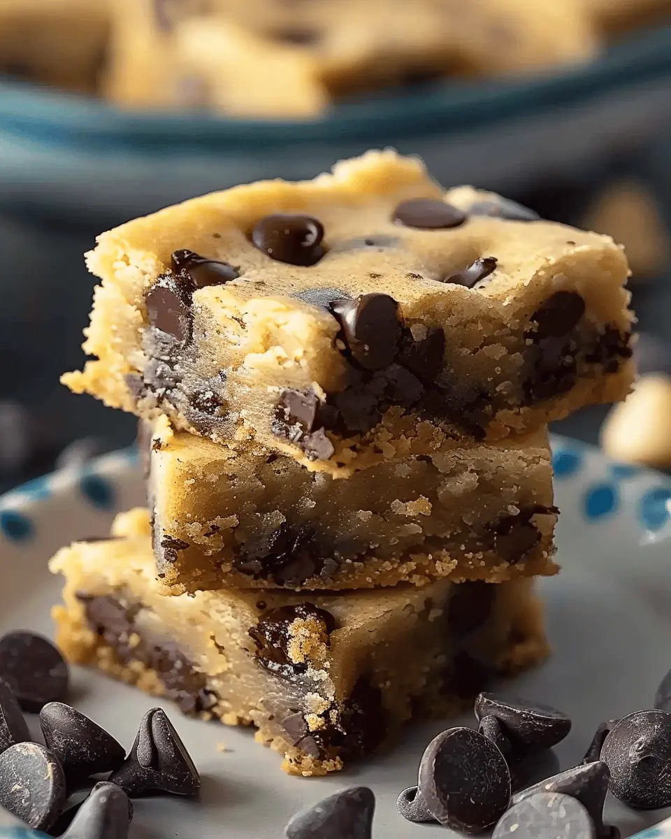 Melt-in-Your-Mouth Chocolate Chip Cookie Bars That Will Delight You