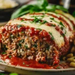 Stuffed Italian Meatloaf