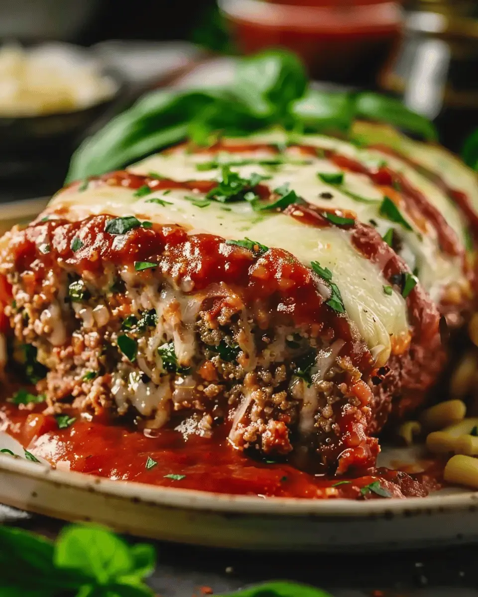 Stuffed Italian Meatloaf: A Juicy Delight with Turkey Bacon and Chicken Ham