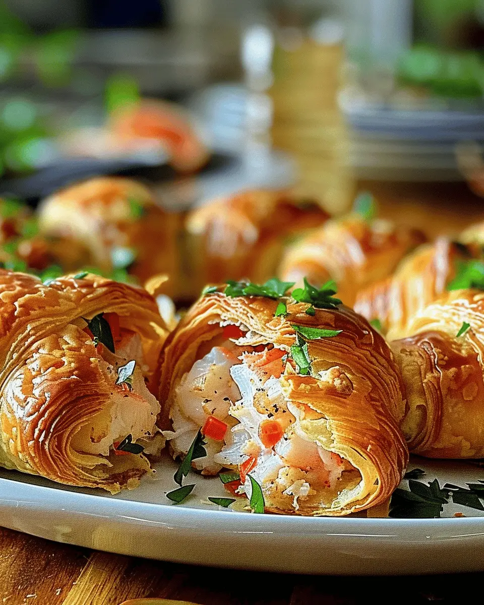 Irresistible Crab Crescent Bites: Easy Party Recipes Everyone Will Love