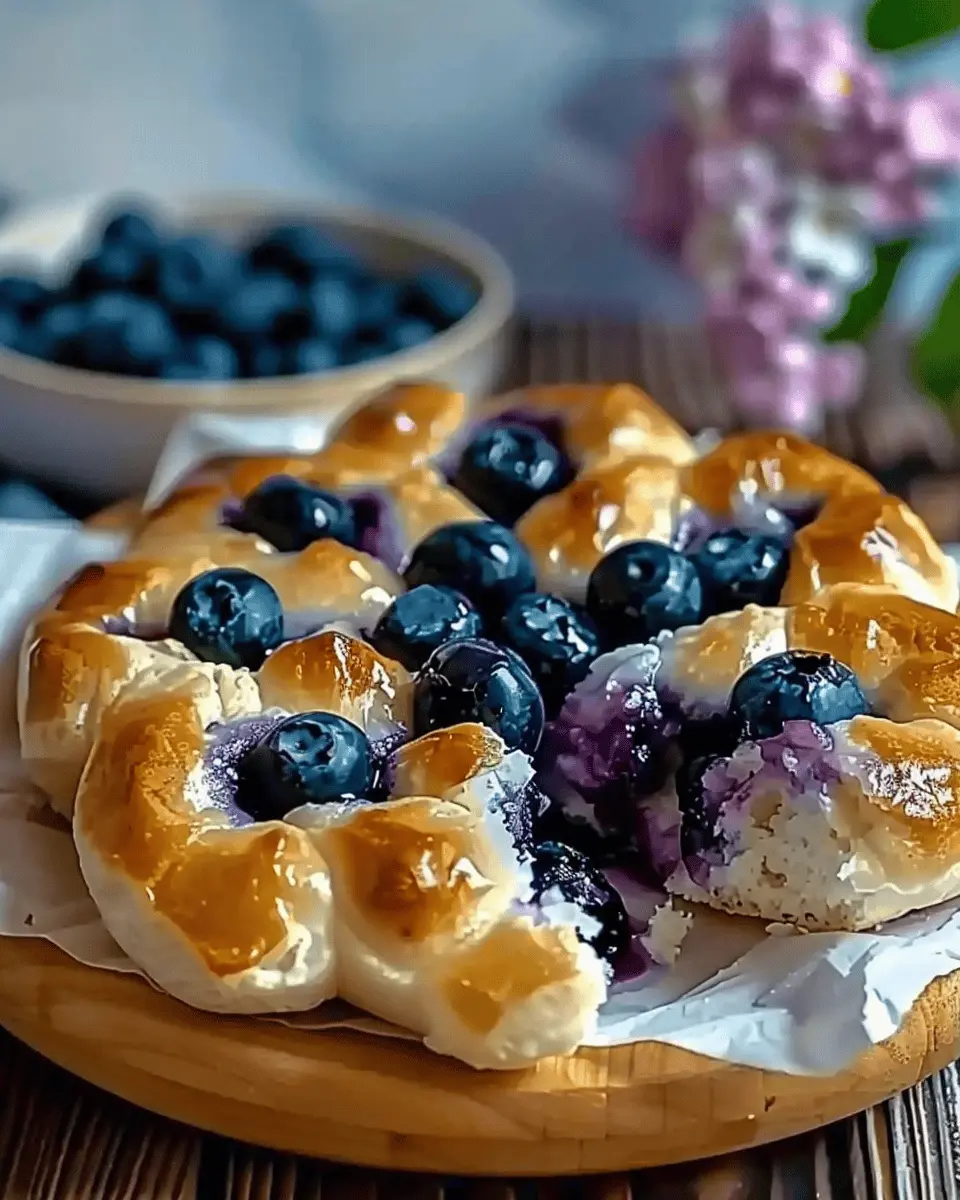 Cottage Cheese Blueberry Cloud Bread: Easy, Delicious Treat for All