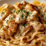 the best Cowboy Butter Chicken Linguine