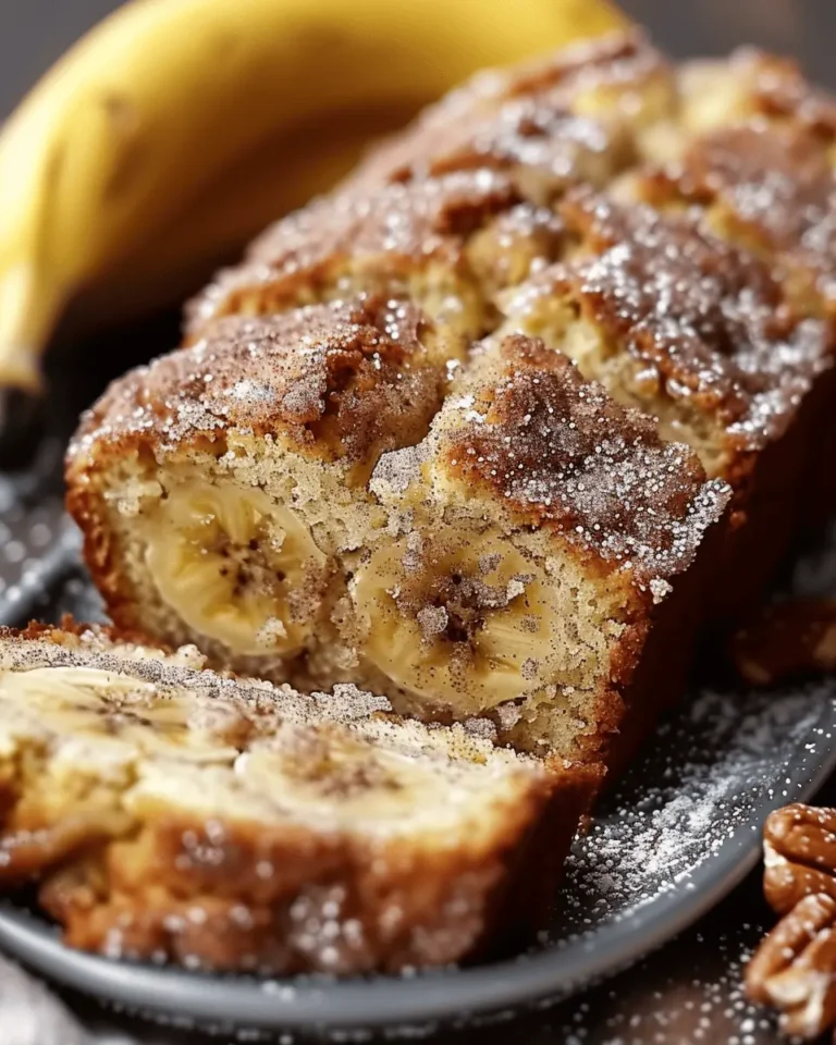 Snickerdoodle Banana Bread Recipe