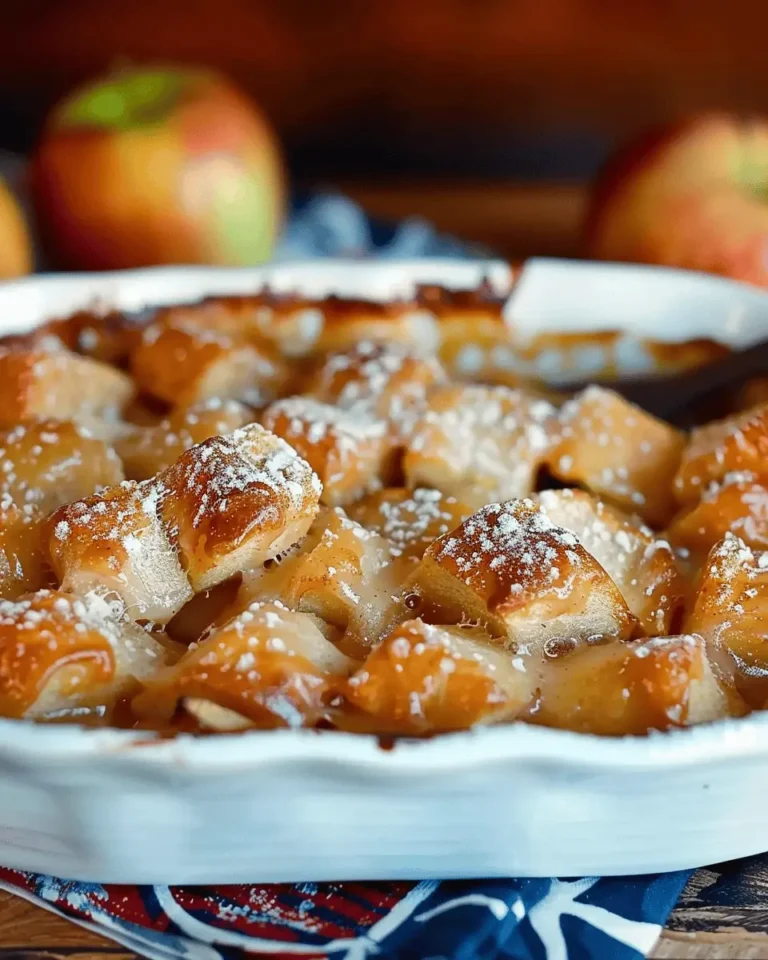 Apple Bubble Up Casserole Recipe: Easy & Delicious