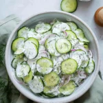 Creamy Cucumber Salad