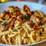 the best Cowboy Butter Chicken Linguine