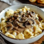 Authentic German Spaetzle with Mushroom Sauce Recipe