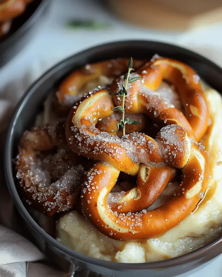 Cinnamon Sugar Soft Pretzels