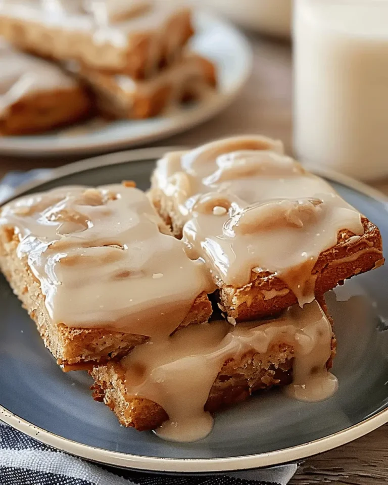 Irresistible Soft Baked Maple Donut Bars Recipe