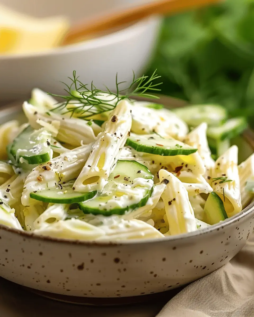 Healthy Cucumber Pasta Salad: Refreshingly Easy and Delicious