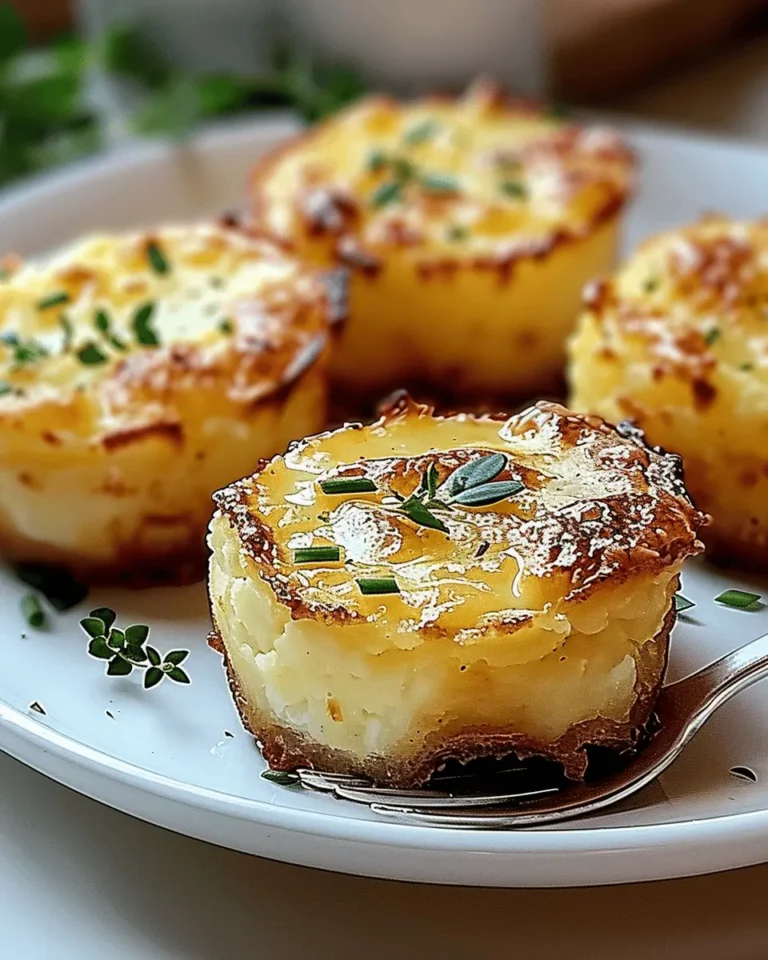 Cheesy Mashed Potato Puffs