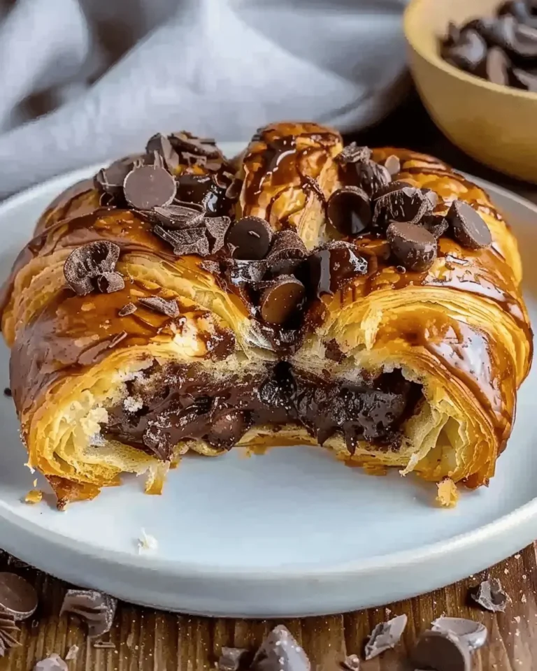 Decadent Chocolate Croissant